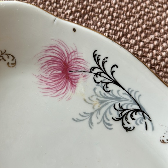 Riga Porcelain Factory Vintage Collectible Oval Plate - Picture 2 of 6